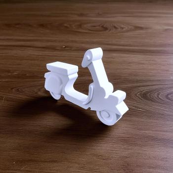 Preview: Roller Vespa Deko aus Raysin - Artikel-Nr. 1100047